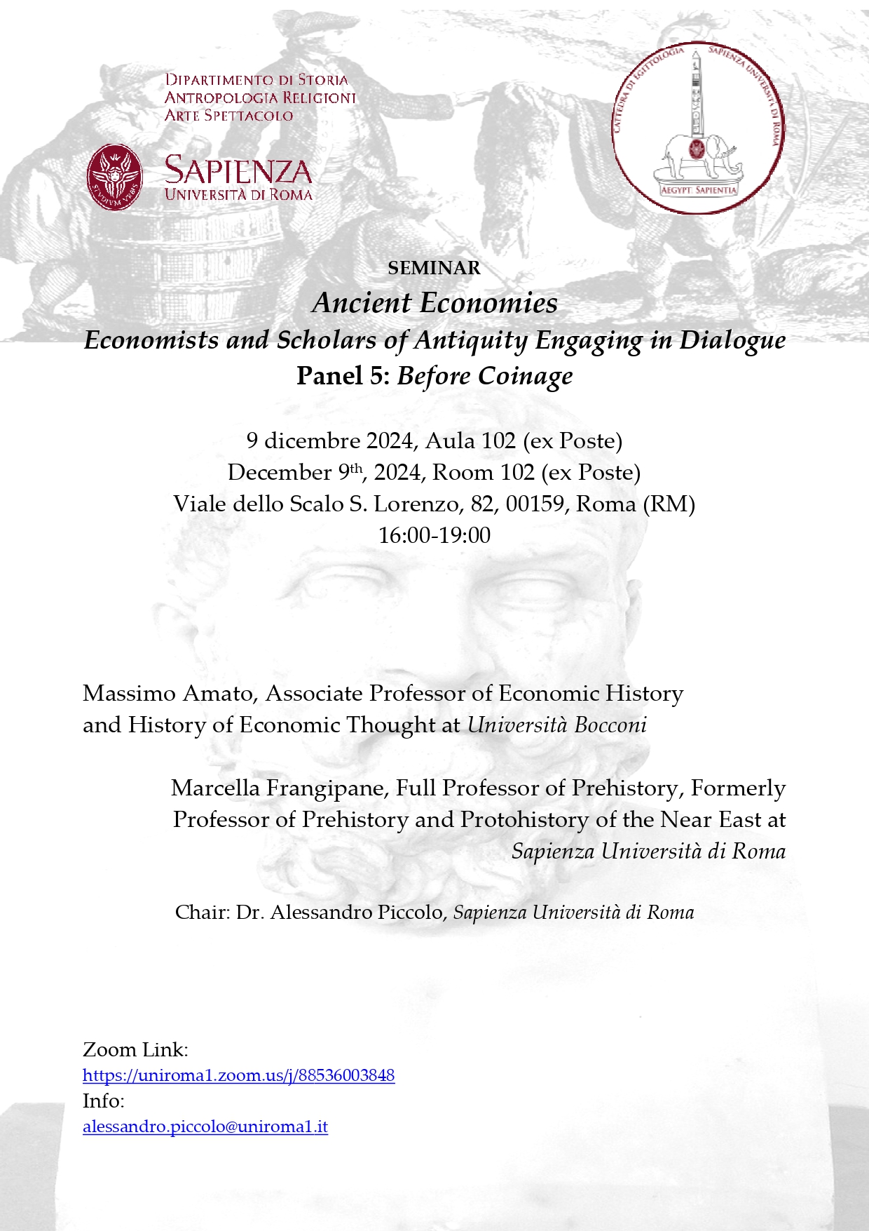 Before Coinage (Amato - Frangipane)