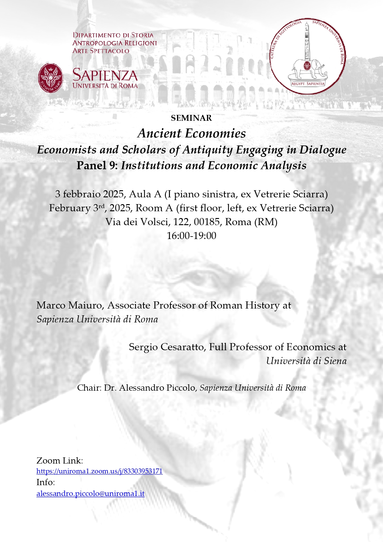 Institutions and Economic Analysis (Cesaratto - Maiuro)